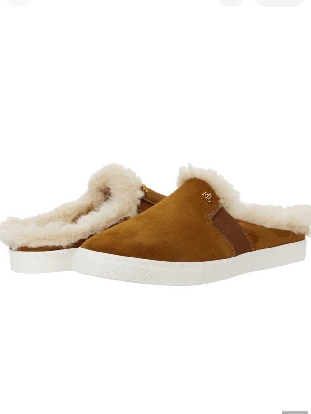 Ralph Lauren Jinny Mule in Whiskey Tan Size 8.5